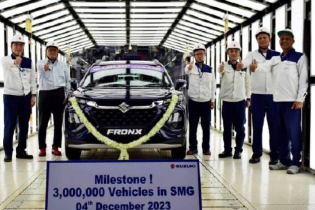 Maruti Suzuki: Gujarat Unit Achieves Production of 30 Lakh Vehicles