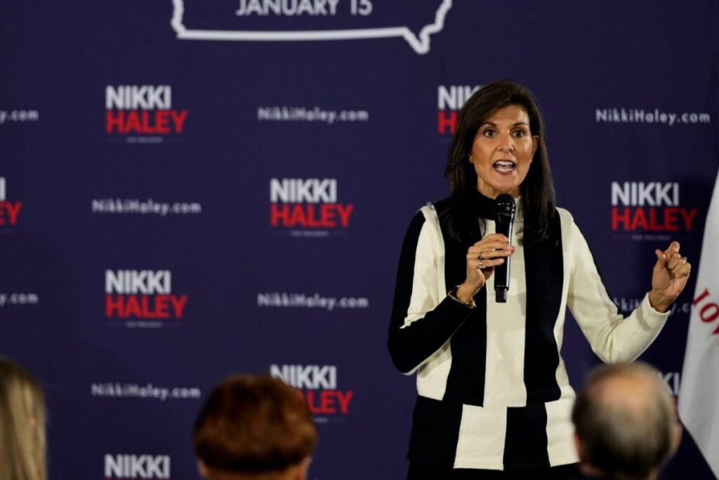 Nikki Haley Doesn’t Seek a Win in Iowa but Wants A Strong Showing to Boost Campaign
