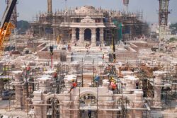 Ayodhya: Procession to Mark Start of Week-long Celebrations on Consecration at Ram Temple