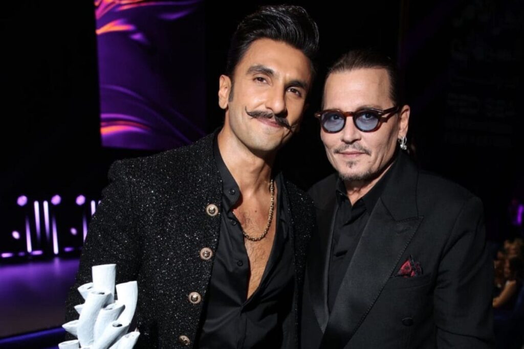 Ranveer Singh Calls Johnny Depp His 'Idol': 'Everything You've Taught Me... I'm Inspired By You'