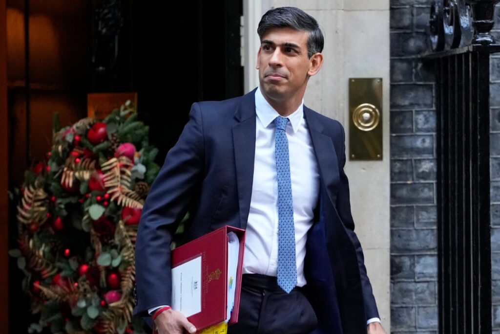British PM Rishi Sunak Faces Biggest Parliamentary Test Today Over His Divisive Rwanda Plan