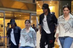 Shah Rukh Khan Rocks Casual Look as he Gets Papped at Airport Ahead of Dunki Release; Watch