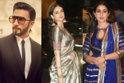 Ranveer Singh, Aditi Rao Hydari, Sara Ali Khan Arrive For Sanjay Leela Bhansali's Neice's Wedding Reception