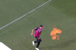 Watch: Tom Curran Scared By Flame Display During BBL, Leaves Commentators in Splits