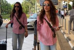 Tripti Dimri Amps up Airport Look in Chic Casual Wear, Fans Call Animal Star ‘National Crush’