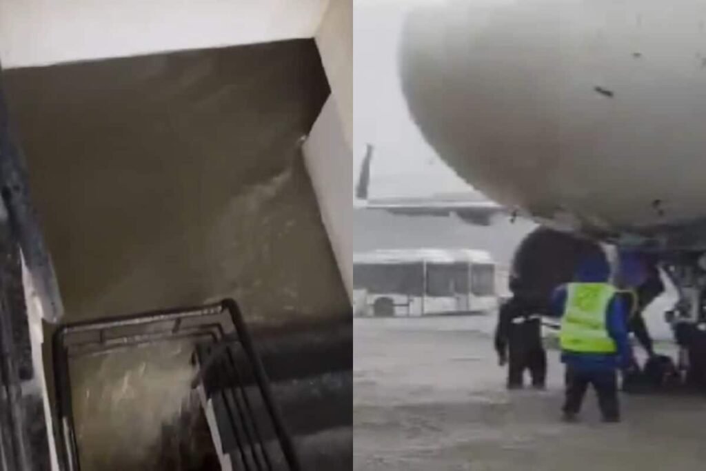 Cyclone Michaung: Viral Videos of Waterlogged Roads, Airport Show Severe Impact of Chennai Rains