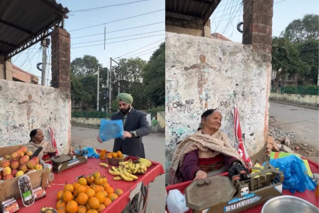 Watch: Ludhiana Man Buys Entire Fruit Stock From Elderly Woman, Internet Is Impressed