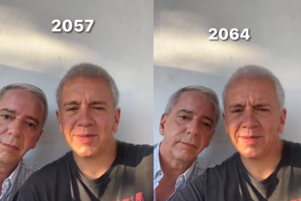 Man Uses Ageing Filter And The Result Is Priceless