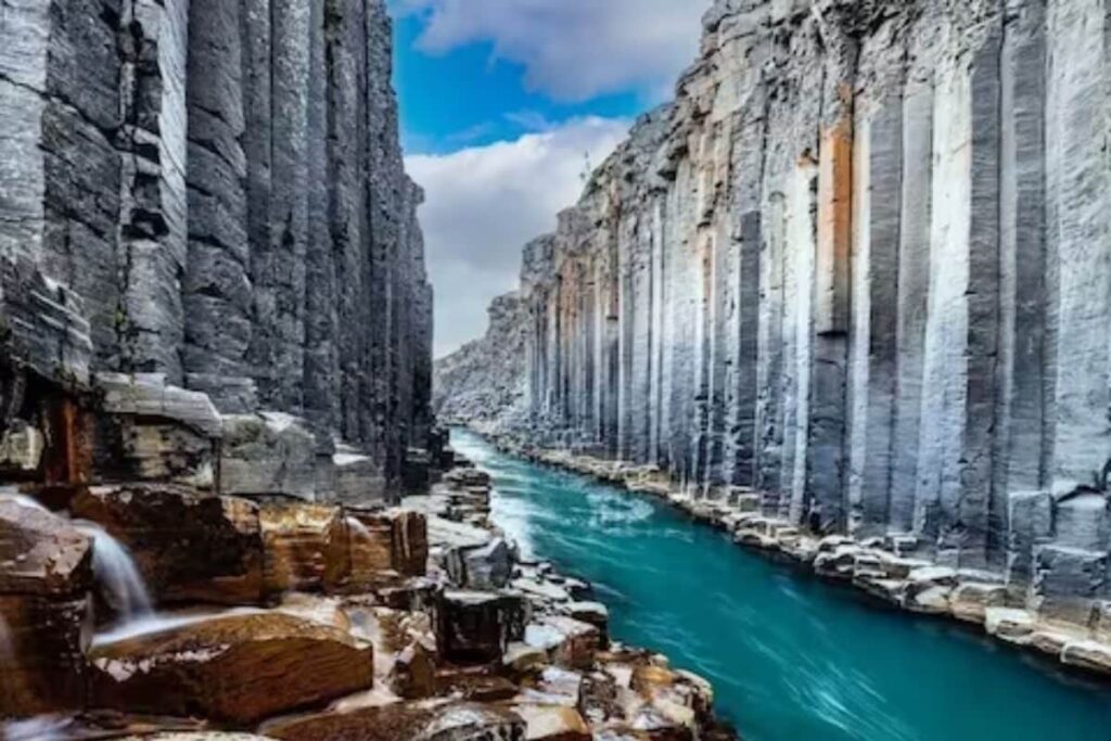 Spectacular Clip Of Studlagil Canyon, Iceland's 'Land Of Fire And Ice', Viral