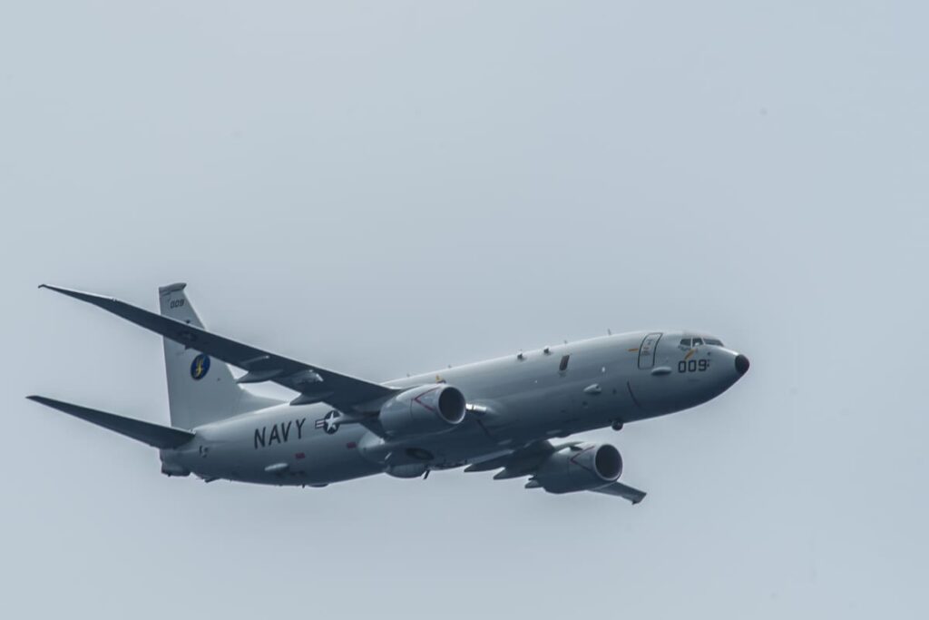 China Says Its Jets Shadowed US Navy Patrol Plane Over Taiwan Strait