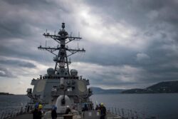 US Destroyer Downs Drones in Red Sea as Houthi-Led Attacks Hit Commercial Ships