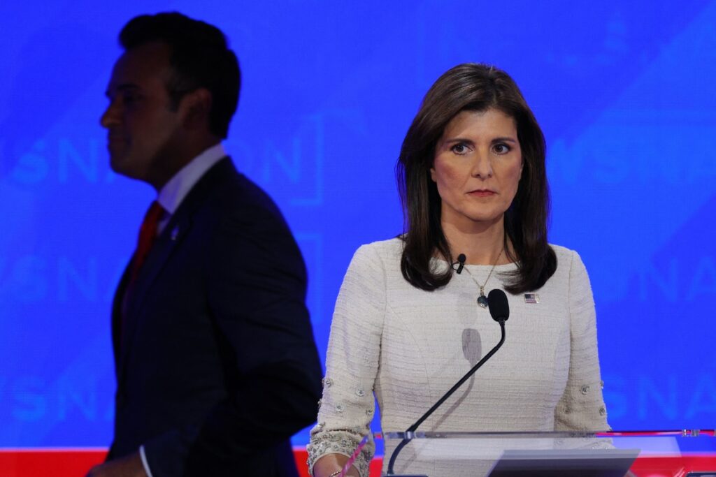 'More Fascist Than Biden Regime': Vivek Ramaswamy Slams Nikki Haley, She Shrugs Off Attack