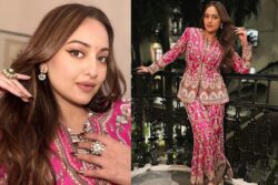 Sonakshi Sinha In Pink Ethnic Outfit Looks Oh-So-Gorgeous; Check Out Pictures