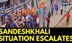 Sandeshkhali Showdown Escalates After Bengal Police Detains BJP Leaders On Protest | Bengal News