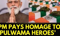 Pulwama Attack | PM Modi Pays Homage To ‘Brave Heroes’ Killed In Pulwama Attack | News18