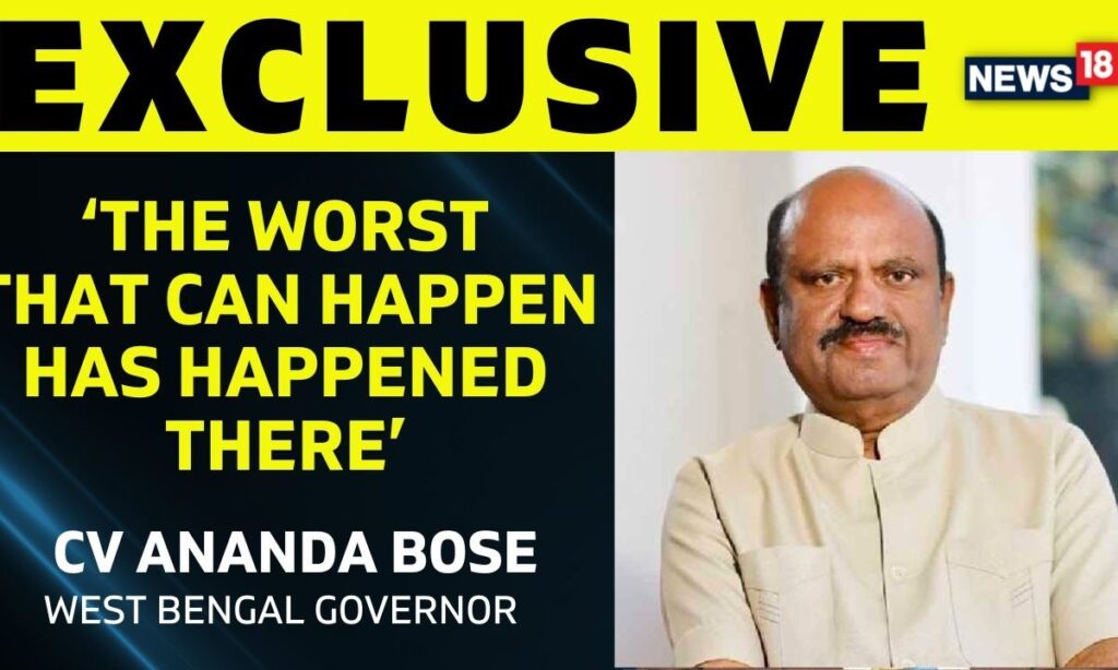 Exclusive: Bengal Governor CV Ananda Bose On Sandeshkali Violence | Sandeshkhali News | News18