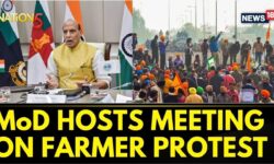 Farmers News 2024 | MoD Rajnath Singh Holds Meeting At His Residence Over Farmers Protest | News18