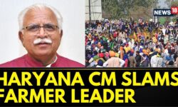 Farmers Protest 2024 | Haryana Chief Minister Manohar Lal Khattar Slams Farmer Leader | News18