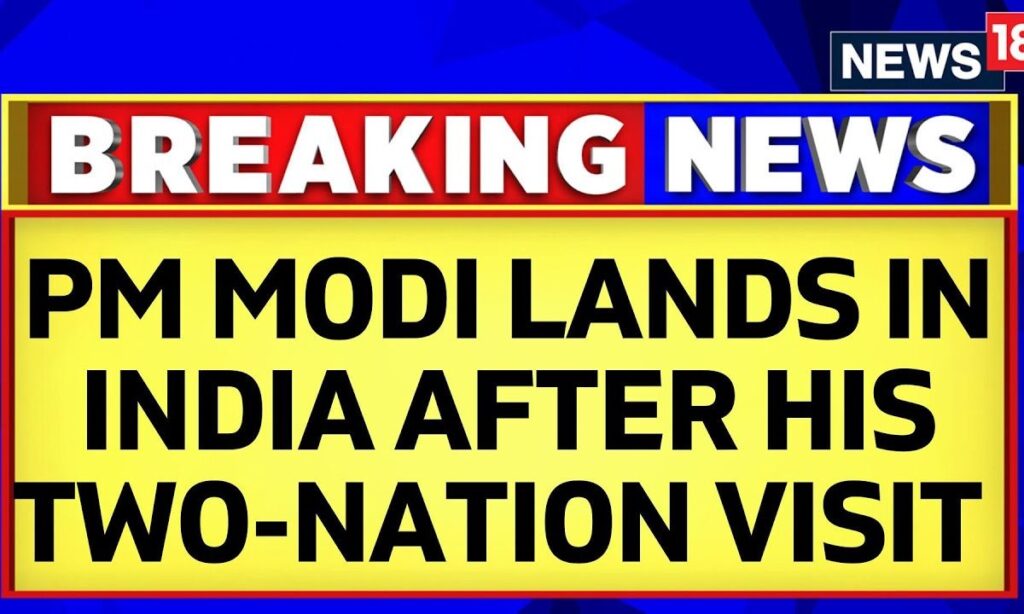 PM Modi Returns To India After Successful Trip From Middle-East | PM Modi Latest News | News18