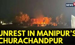 Manipur Updates: Hundreds Of Mob Attempted To Storm Churachandpur SP Office In Manipur | News18