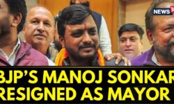 Twist In The Chandigarh Municipal Corporation, Manoj Sonkar Resigned As Mayor On Sunday | News18