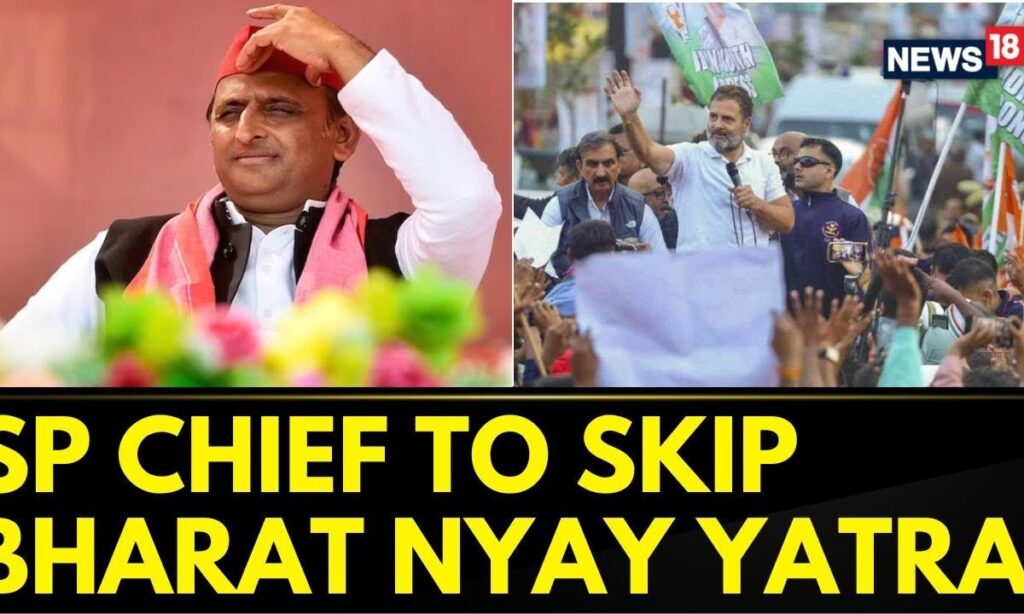 Nyay Yatra Congress | SP Chief Akhilesh Yadav Categorically States Not To Attend Yatra | News18