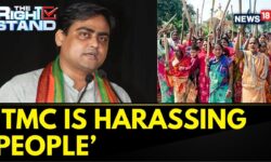 'People Are Being Harassed By TMC Cadres' says Union Minister Shantanu Thakur | Sandeshkhali News