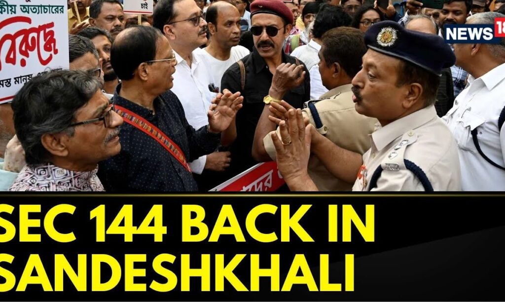 Sandeshkhali Updates: Section 144 Has Been Imposed In 5 Location In Sandeshkhali | English News