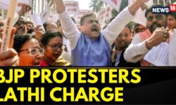 West Bengal News | Showdown Escalates In Dhamakhali Where Suvendu Is Protesting | News18