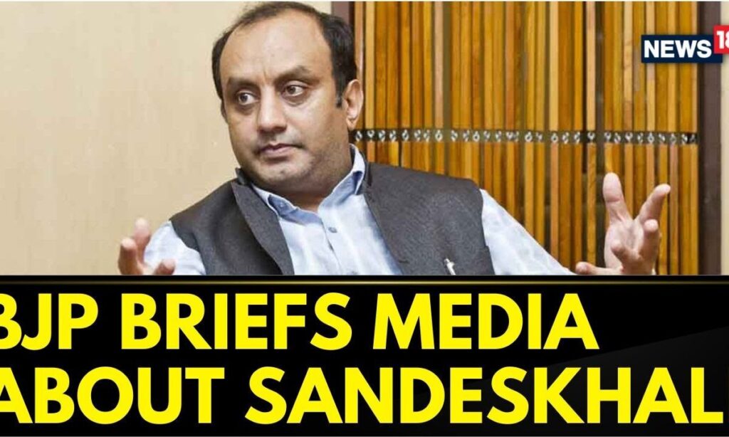 Sandeshkhali Case | BJP's Sudhanshu Trivedi Briefs Media On Current Sandeshkhali Situation | News18