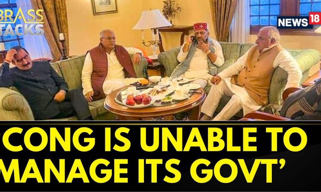 'Congress Is Unable To Manage Its Government In States' | Himachal Political Crisis | English News