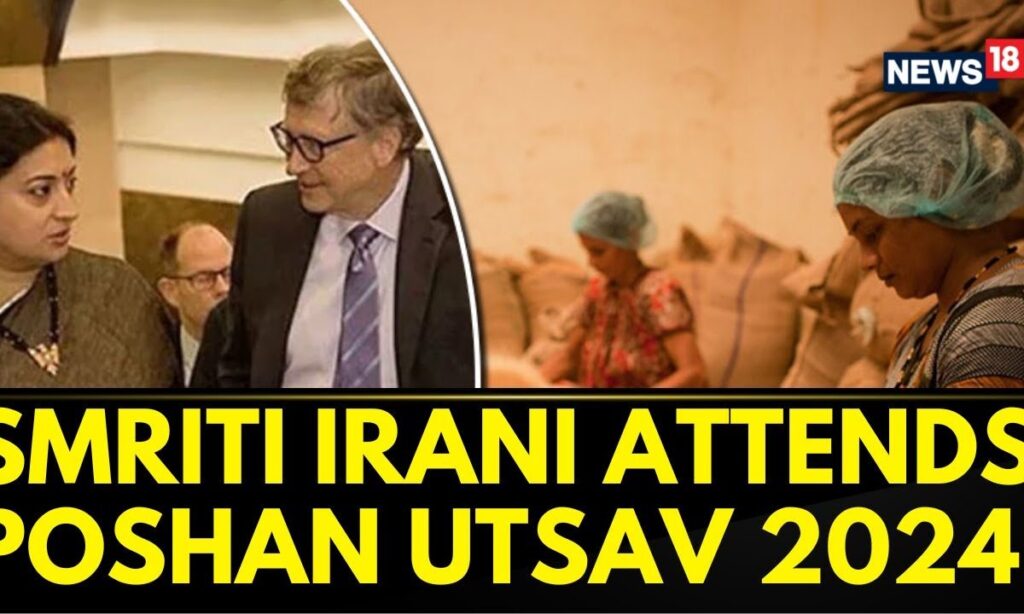 'It's Only In India Bill Gates Can Go From Making 'Khichdi' And Eating It': Smriti Irani | News18