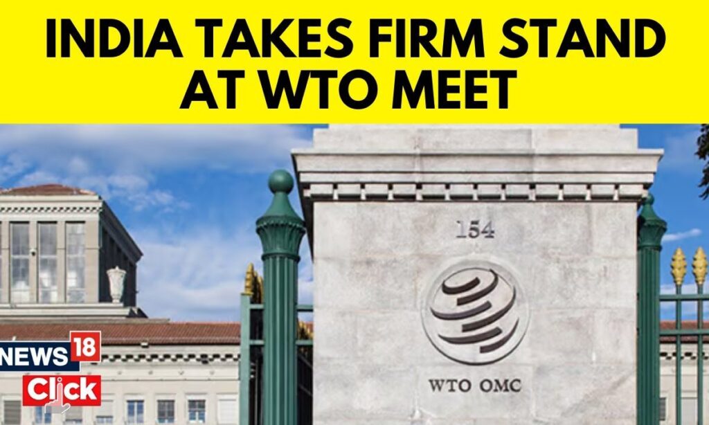 India Raises Voice Against Narrowing Down WTO Meet Focus To Agri-Exporting Nations' Interest | N18V