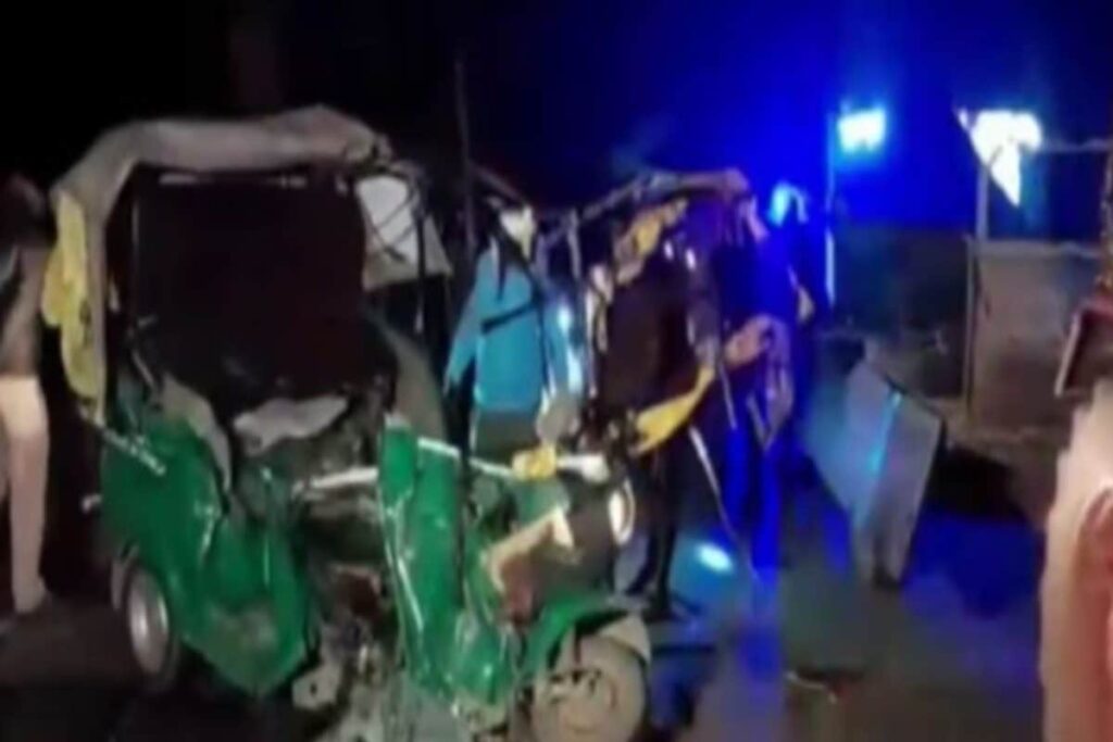 8 Killed, Several Injured As Autorickshaw Crashes Into Another Vehicle In Bihar’s Lakhisarai