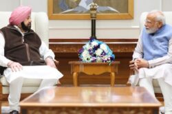 Amarinder Singh Meets PM Modi, Discusses Farmers' Issues