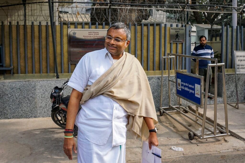 ED Files Fresh Chargesheet Against Congress MP Karti Chidambaram in Money Laundering Case