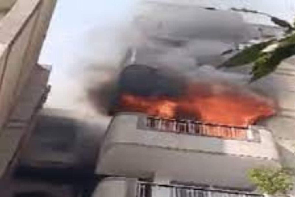 1 Killed, 1 Injured After Fire Breaks Out At Dwarka Apartment In Delhi