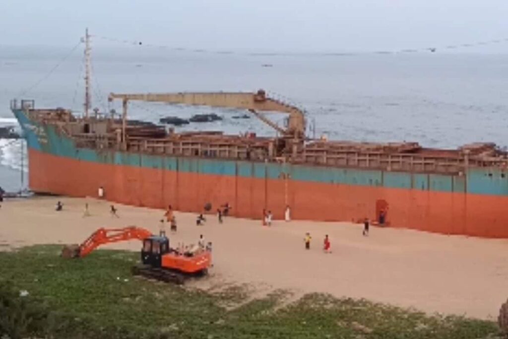 At Visakhapatnam Park, This Bangladeshi Cargo Ship Has Visitors' Attention