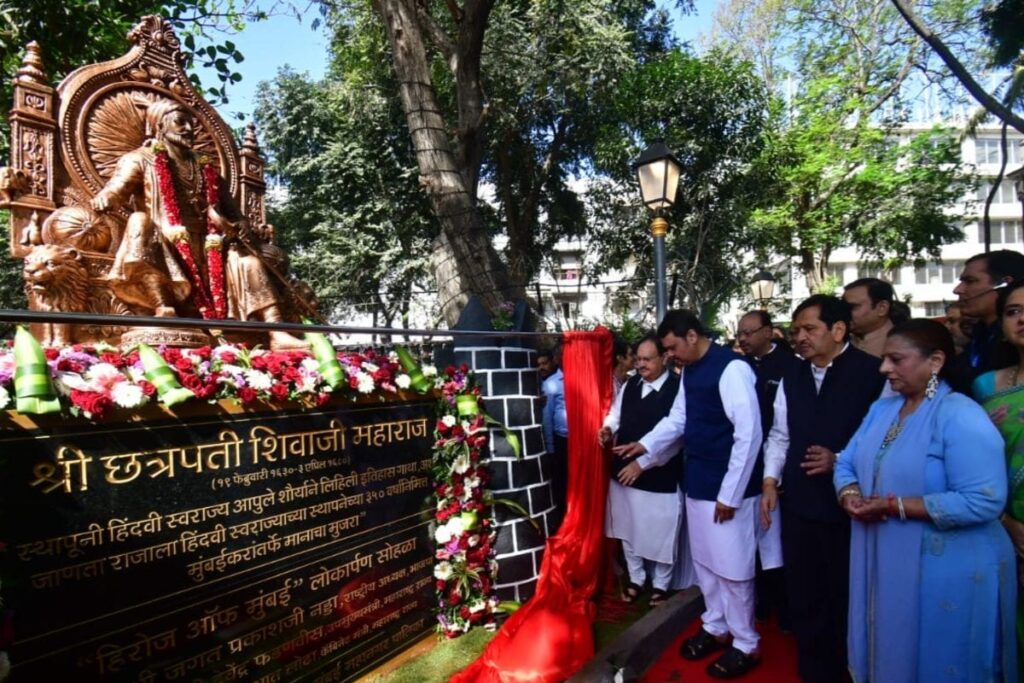 Honouring City's Legacy: JP Nadda Unveils Busts of Iconic Figures in Heroes of Mumbai Programme