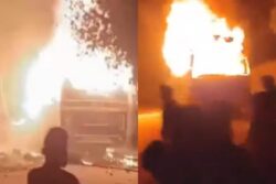 Manipur: At Least 1 Dead, 25 Injured As Mob Storms SP Office in Churachandpur; Internet Shut, Section 144 Imposed