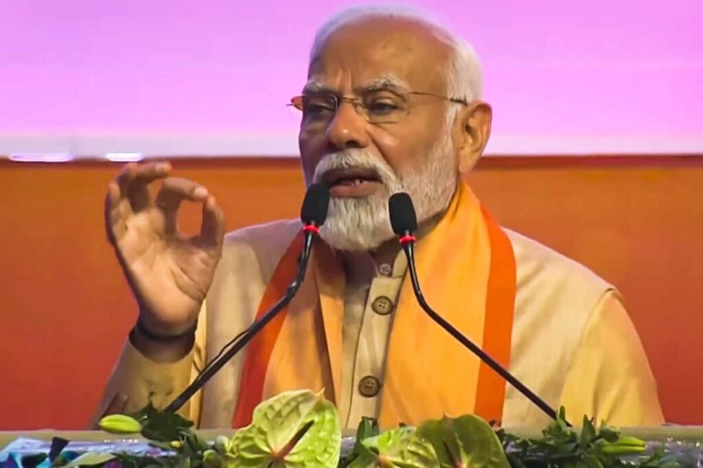 Congress Can't Think Beyond ‘Parivarvaad’, Corruption and Appeasement: PM Modi