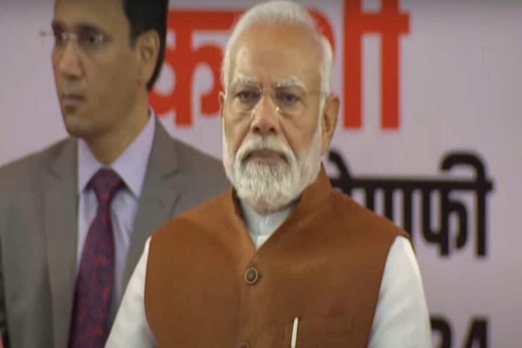 On Gujarat Visit, PM Narendra Modi Leads Roadshow in Jamnagar