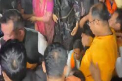 As Sandeshkhali Simmers, BJP Workers Clash With Police In Bengal's Basirhat