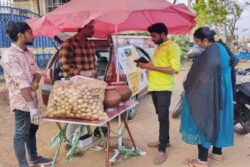 In Thanjavur, Two College Students Start Part-time Panipuri Business To Fight Poverty