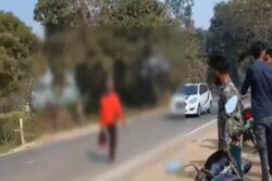 Caught On Cam | UP Man Kills Wife Over Suspicion Of Affair, Walks To Police Station With Her Severed Head