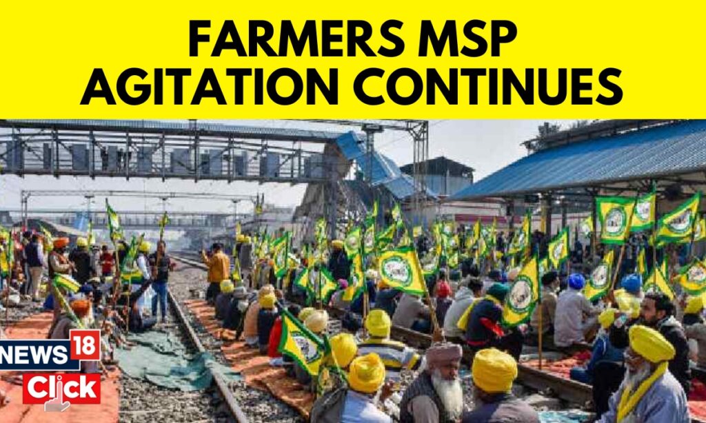 Farmers MSP Agitation Continues Around Delhi Borders