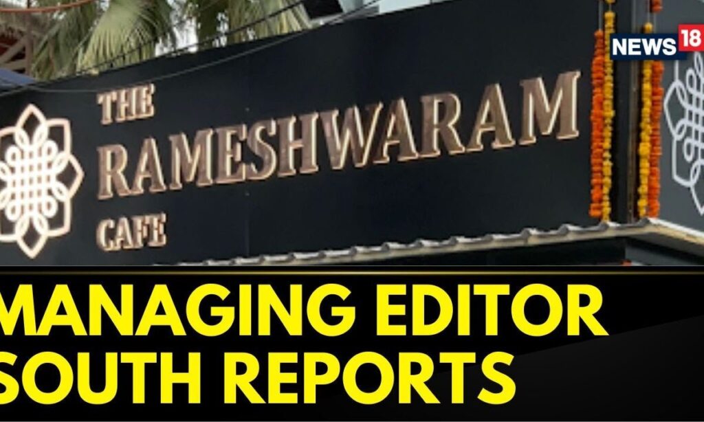 Bengaluru Cafe Blast | Managing Editor Network 18 South Reports On Bengaluru Cafe Blast | News18