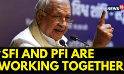 "SFI And PFI Are Working Together," Kerala Governor On The Wayanad Student's Suicide Case | News18