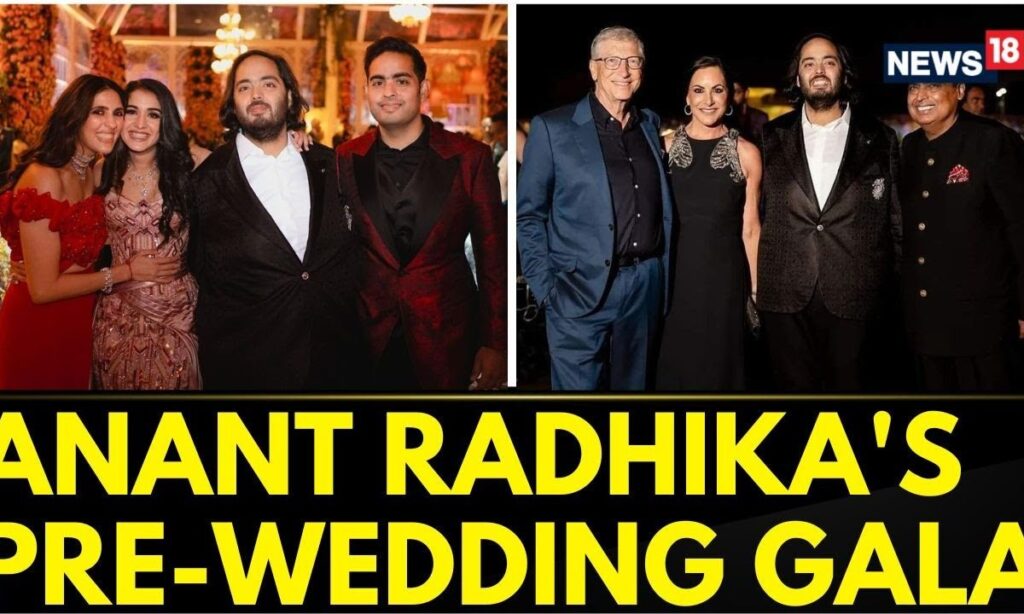 Anant Pre-Wedding | Anant-Radhika's Pre-Wedding Celebration Is Nothing Less Of A Fairytale | News18