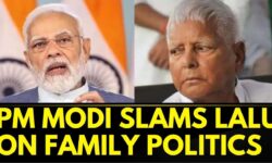 PM Modi Slams Lalu On Family Politics Jibe, Launches ‘Main Hu Modi Ka Parivar’ Slogan | News18
